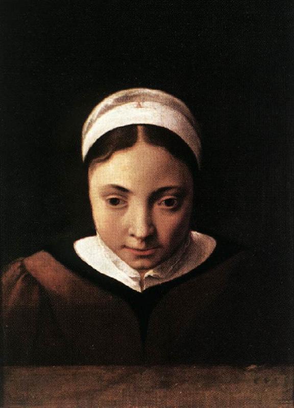 POELENBURGH, Cornelis van Portrait of a Young Girl af Sweden oil painting art